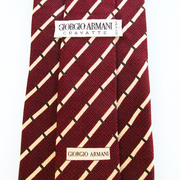 Giorgio Armani Men's Silk Tie - Picture 5 of 5